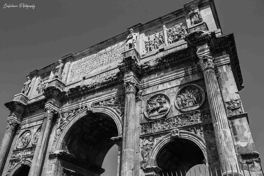 Arc of Constatine - Rome - Italy B&amp;W (L)